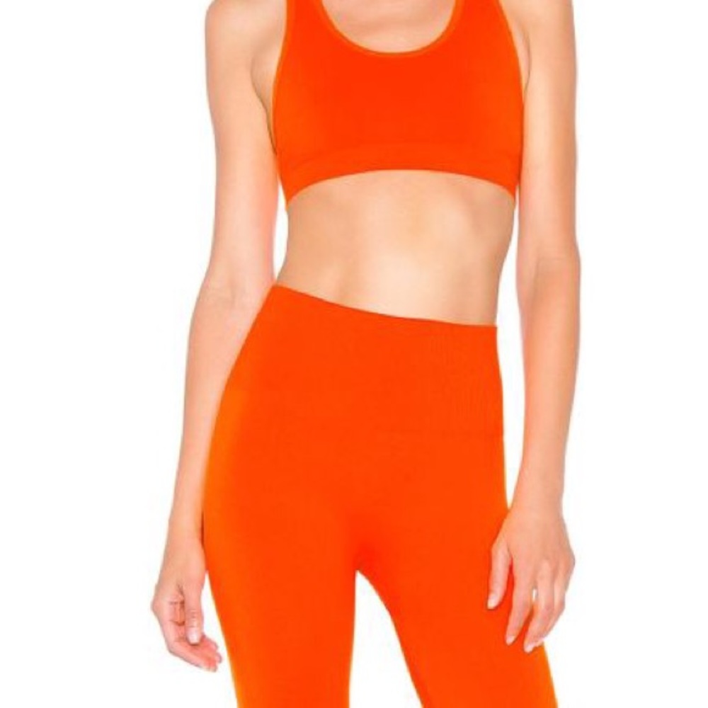 TLA by Morgan Stewart Roy Orange Leggings
